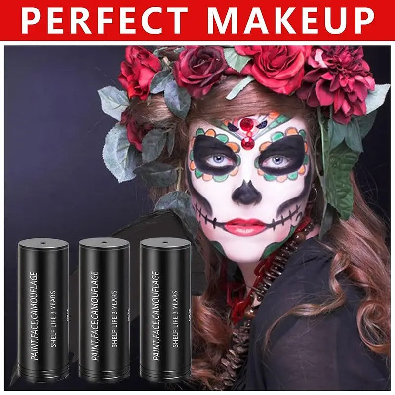 3-Color Camouflage Face Paint Set – Military & Tactical Camouflage Face Paint Babs