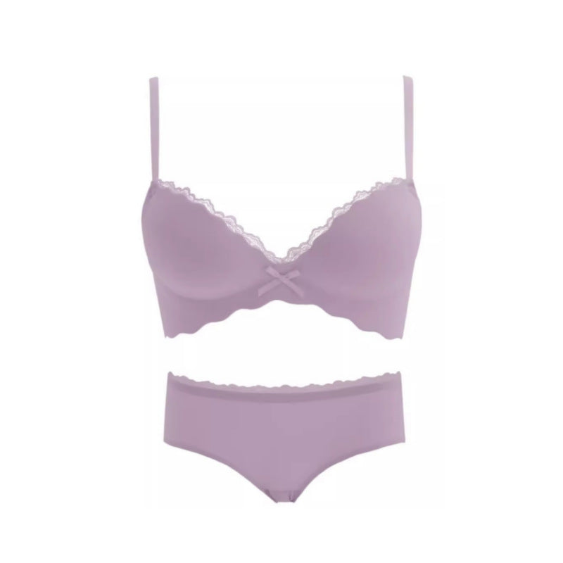 Seamless Wireless Push-Up Bra Set for Small Bust | Babs