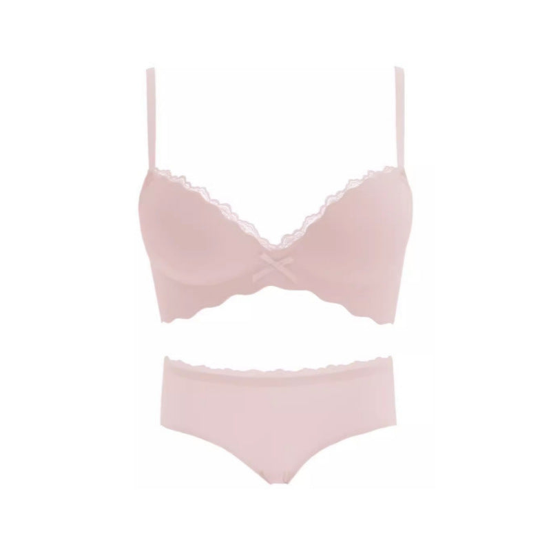 Seamless Wireless Push-Up Bra Set for Small Bust | Babs