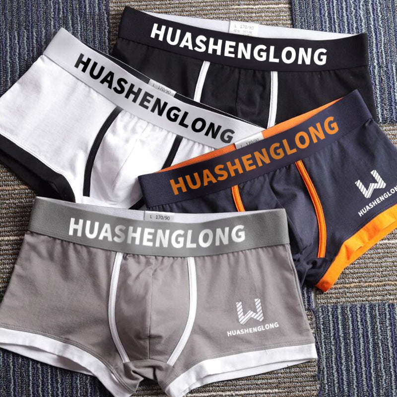Men's Breathable Cotton Boxer Shorts – Soft Mid-Waist Fit Men's Boxer Shorts Babs