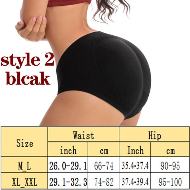 Velssut Women's Seamless Butt Lifter Shapewear XS–XXL Butt Lifter Shapewear Babs 8844Black M
