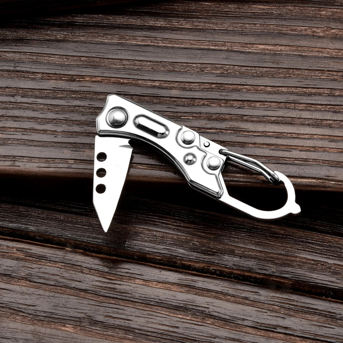 Mini Stainless Steel Folding Pocket Knife – EDC Keychain Tool Folding Pocket Knife Babs