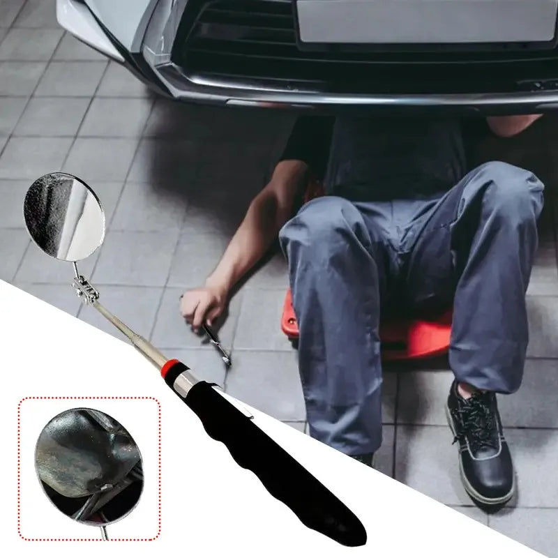 360° Rotating Telescopic Inspection Mirror – Flexible & Foldable Inspection Mirror Babs