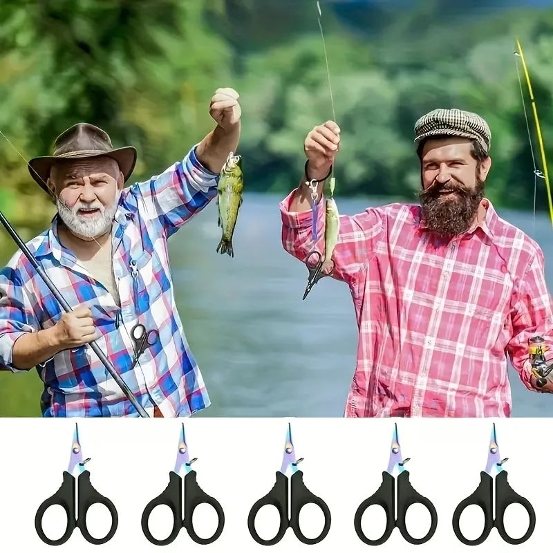 Stainless Steel Fishing Scissors | Mini PE Line Cutter Fishing Scissors Babs