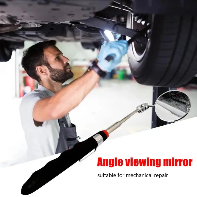 360° Rotating Telescopic Inspection Mirror – Flexible & Foldable Inspection Mirror Babs