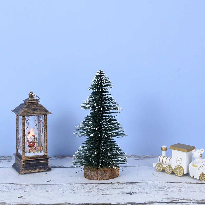 Mini DIY Christmas Pine Tree Table Decoration 15/20/25cm Christmas Tree Decor Babs 15cm
