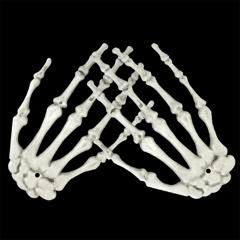 Realistic Resin Skeleton Hands Halloween Haunted House Props Halloween Skeleton Props Babs