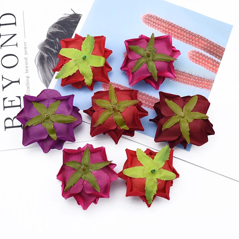 Silk Rose Heads 30/100pcs – Artificial Flowers for Wedding Decor Artificial Silk Flowers Babs