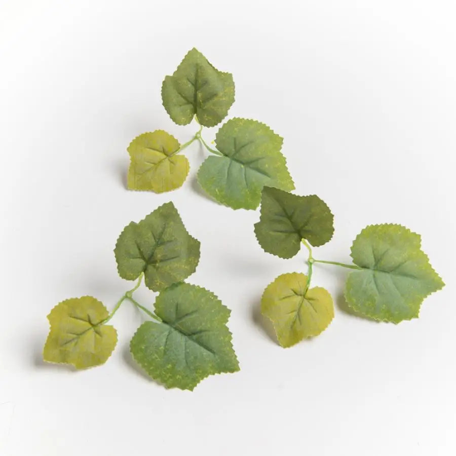 100 Pcs Silk Maple Leaves – Artificial Wedding & Home Décor Artificial Decorative Leaves Babs