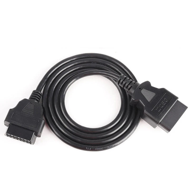 OBD2 16-Pin Extension Cable Male to Female – 1.5m & 3m OBD2 Adapter Cable Babs
