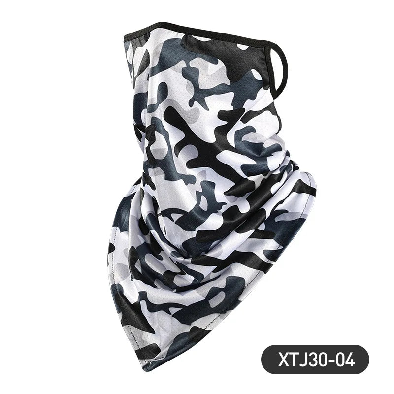Ice Silk Skull Balaclava UV Face Mask – Cycling & Motorcycle Balaclava Face Mask Babs XTJ30-04