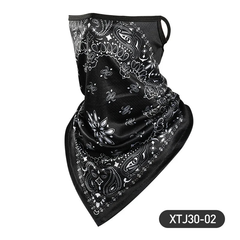 Ice Silk Skull Balaclava UV Face Mask – Cycling & Motorcycle Balaclava Face Mask Babs XTJ30-02
