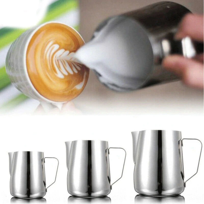 Stainless Steel Milk Frothing Pitcher 100/350/600ml Milk Frothing Pitcher Babs
