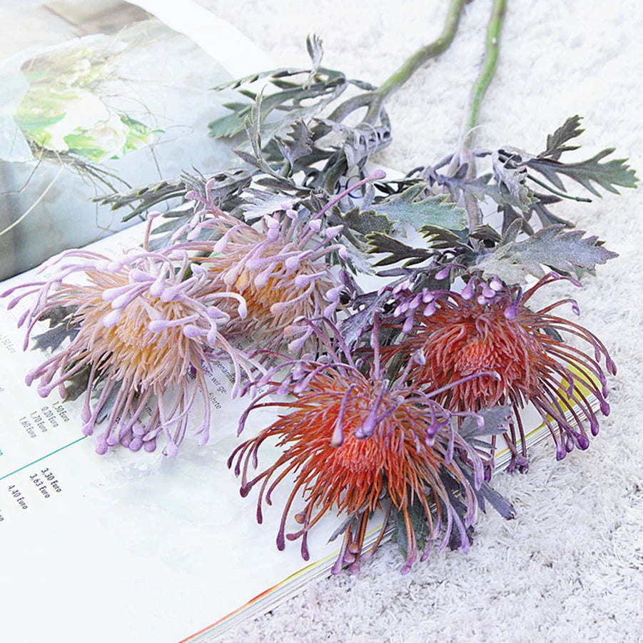 Artificial Gerbera Flower Stems – Fake Bouquet for Home & Wedding Artificial Flower Stems Babs