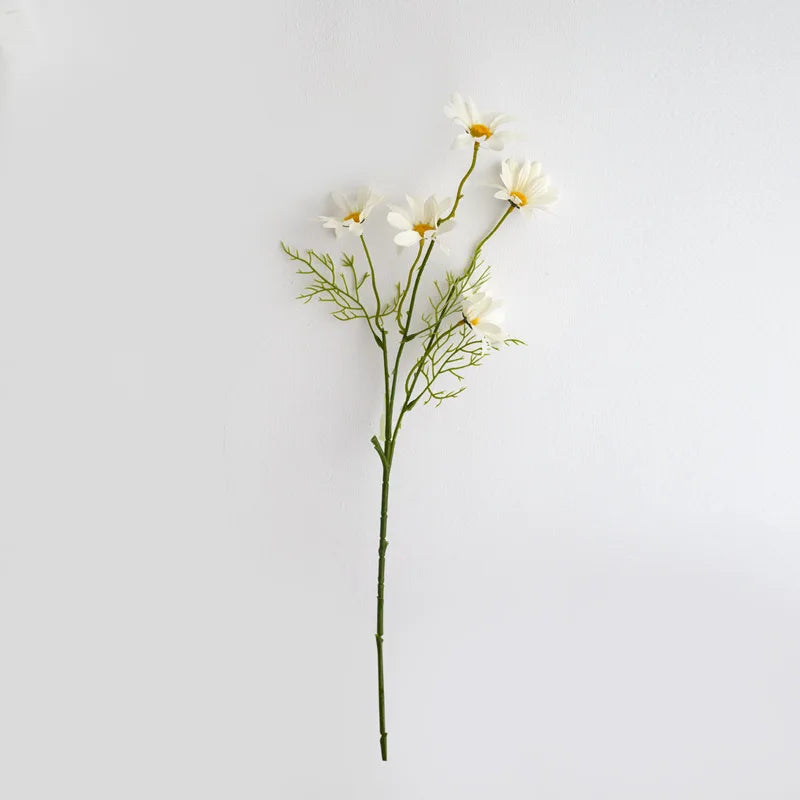 Small Daisy Silk Artificial Flower Bouquet – Home & Party Decor Artificial Flower Bouquet Babs 1 3pcs