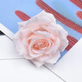 50/100Pcs Silk Rose Heads UV Protection Wedding & Home Decor Artificial Silk Flowers Babs 8 50pcs