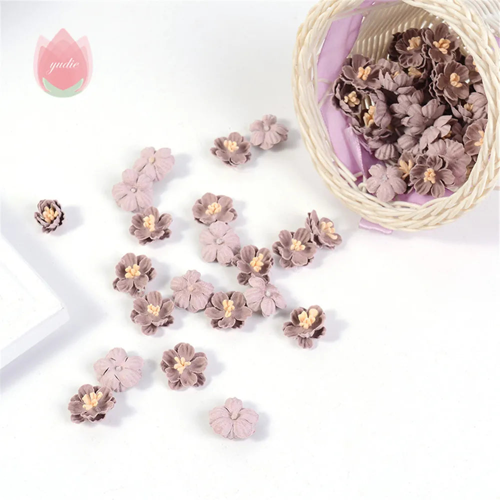 Silk Rose Artificial Flower Heads 10/20/50Pcs – DIY & Wedding Artificial Flower Heads Babs 09 50pcs