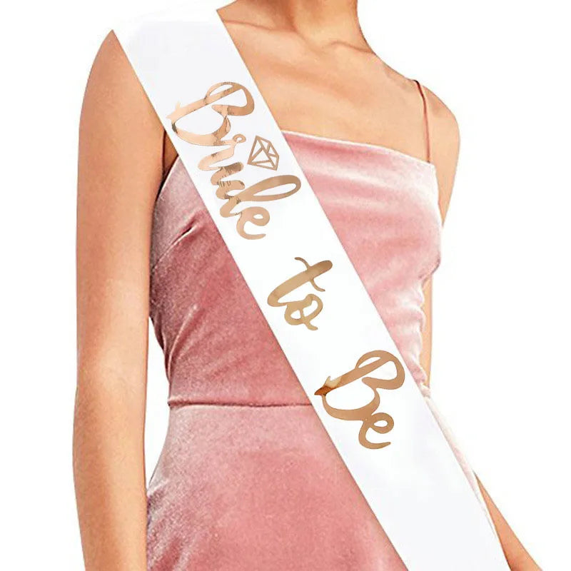 Bride To Be Sash & Balloons – Bachelorette Party Decor Set Party Decoration Set Babs 1pc sash 1