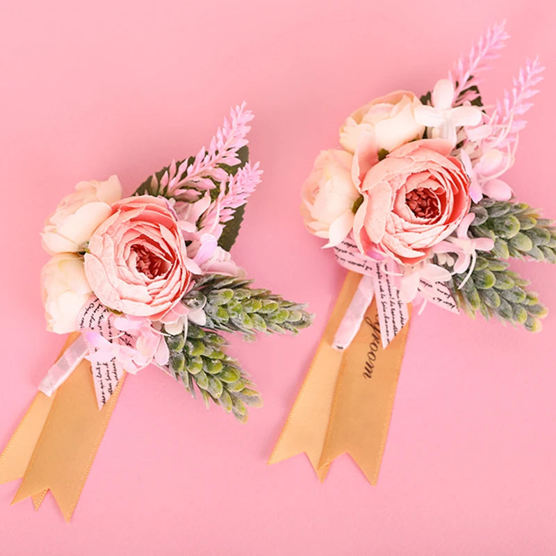 Silk Rose Camellia Artificial Flower Heads for Wedding & Home Décor Artificial Flower Heads Babs