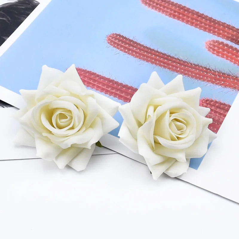 Silk Rose Heads 30/100pcs – Artificial Flowers for Wedding Decor Artificial Silk Flowers Babs 5 100 Pieces