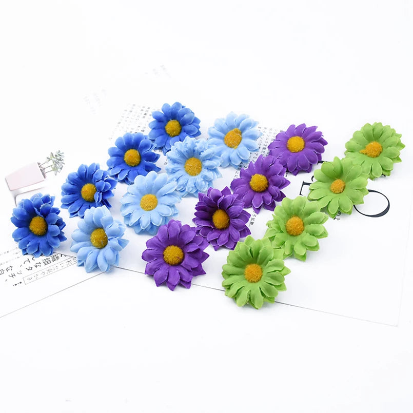 Silk Daisy Artificial Flowers – Wedding, Wreath & DIY Décor Artificial Silk Flowers Babs
