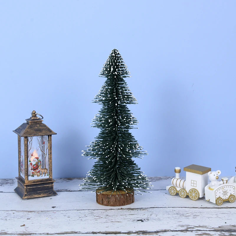 Mini DIY Christmas Pine Tree Table Decoration 15/20/25cm Christmas Tree Decor Babs 20cm