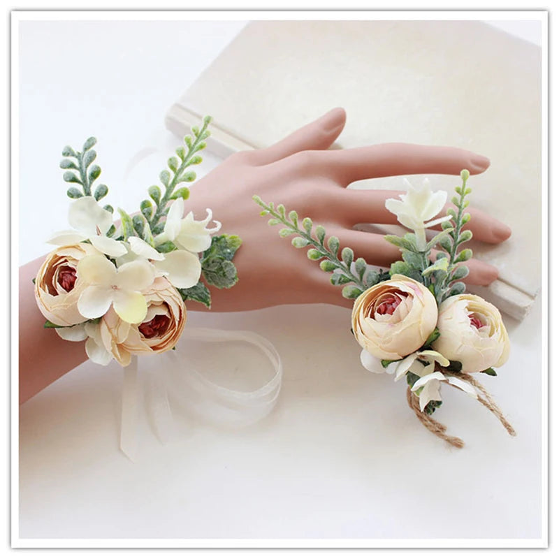 Silk Rose Camellia Artificial Flower Heads for Wedding & Home Décor Artificial Flower Heads Babs