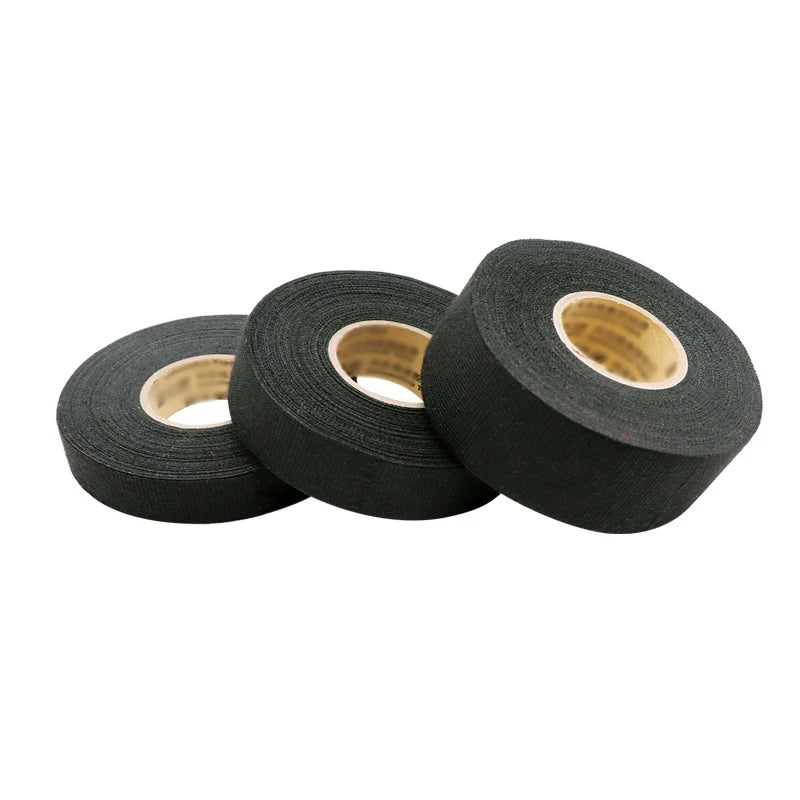 Black Wiring Harness Cloth Tape – Flame Retardant 9/19/25mm Wiring Harness Tape Babs