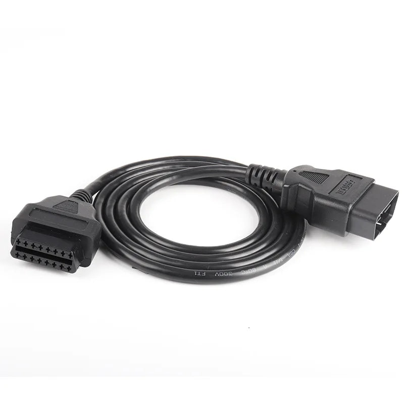 OBD2 16-Pin Extension Cable Male to Female – 1.5m & 3m OBD2 Adapter Cable Babs