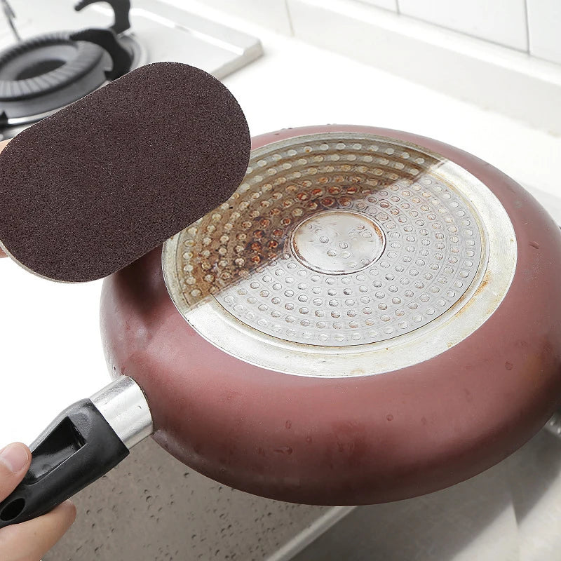 Magic Sponge Cleaning Brush with Handle – Kitchen & Bath Kitchen Cleaning Brush Babs