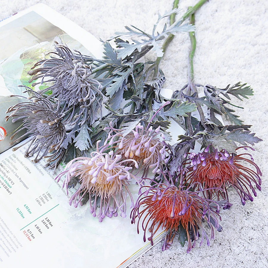 Artificial Gerbera Flower Stems – Fake Bouquet for Home & Wedding Artificial Flower Stems Babs