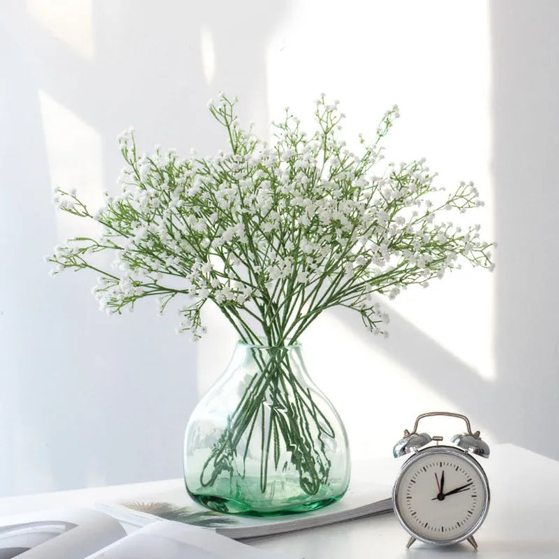 90-Head Artificial Babies Breath Gypsophila Flowers 52cm Artificial Flowers Babs