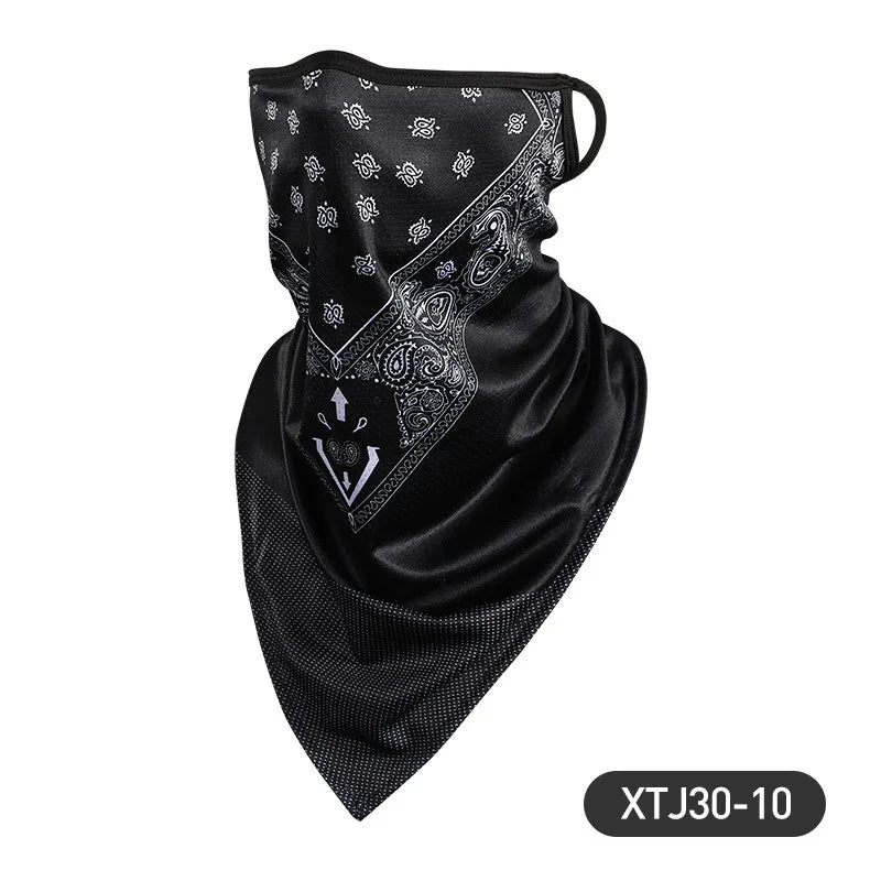 Ice Silk Skull Balaclava UV Face Mask – Cycling & Motorcycle Balaclava Face Mask Babs XTJ30-10