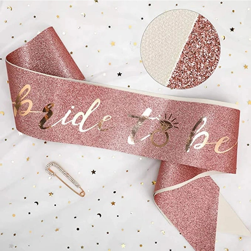 Bride To Be Sash & Balloons – Bachelorette Party Decor Set Party Decoration Set Babs