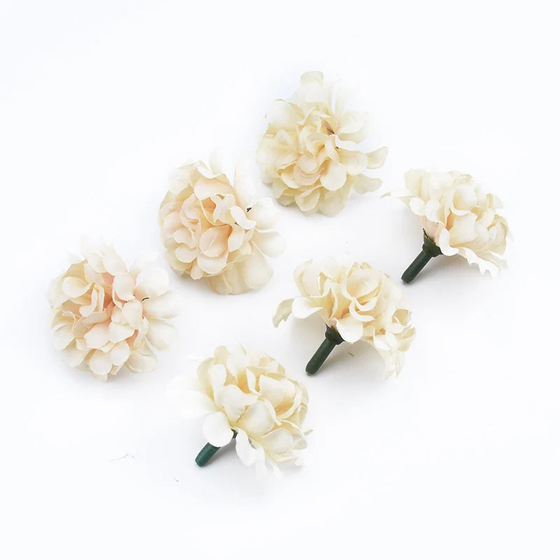 30Pcs Silk Carnation Artificial Flowers for Wedding & Home Decor Artificial Silk Flowers Babs 1 10 Pieces