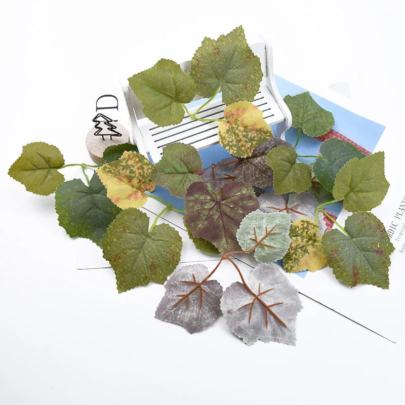Silk Artificial Maple Leaves 50/100pcs – Wedding & Home Decor Artificial Silk Leaves Babs