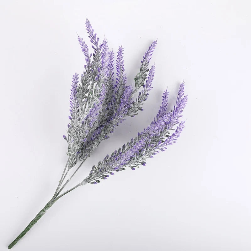 Artificial Lavender Bouquet | UV-Protected Faux Flowers for Home & Wedding Artificial Flower Bouquet Babs color 6 1 pc
