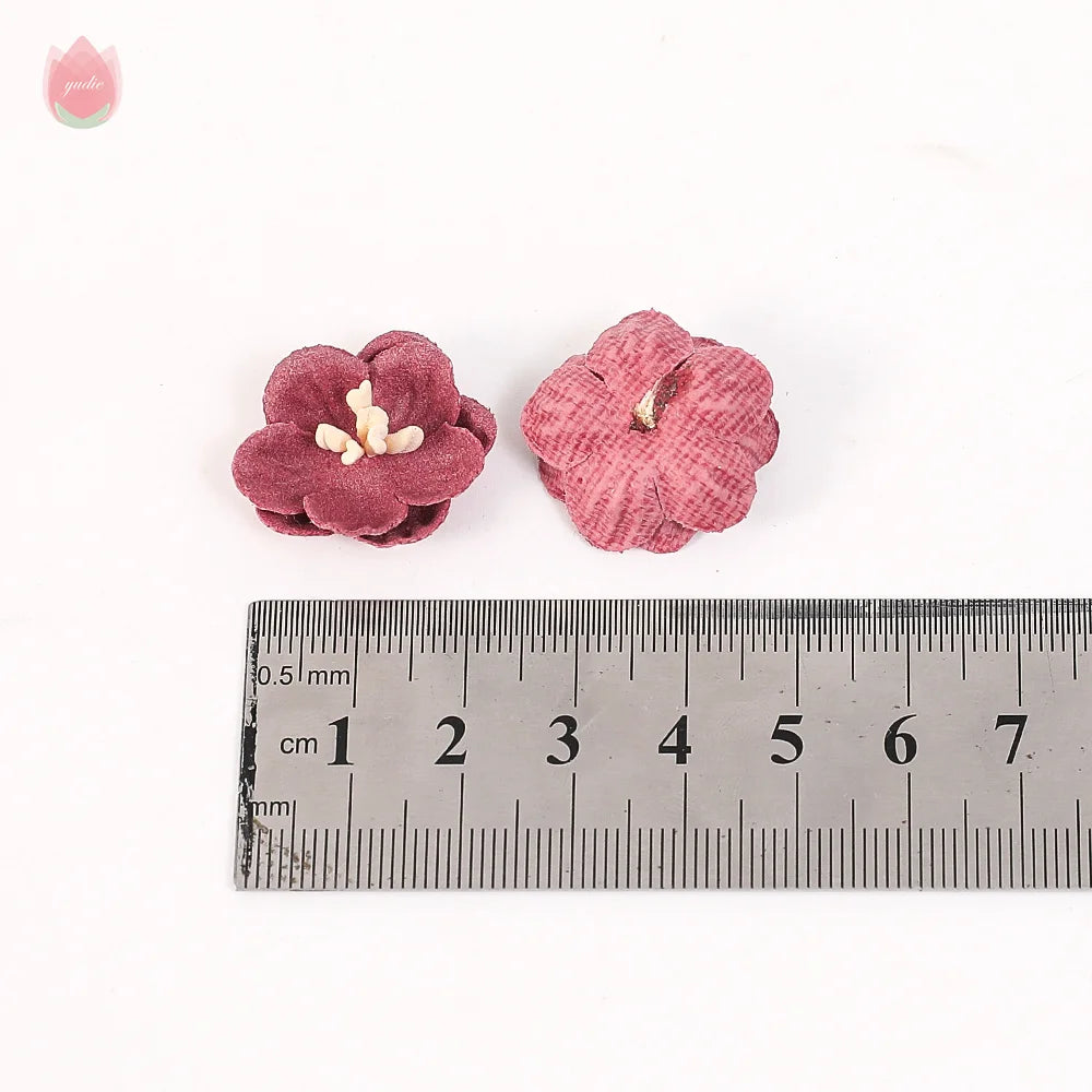 2cm Silk Daisy Flower Heads for DIY Wreaths & Home Decor Artificial Flower Heads Babs