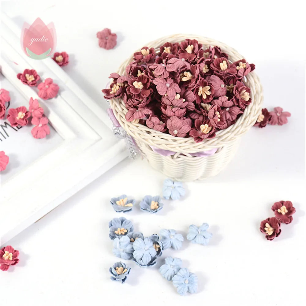 Silk Rose Artificial Flower Heads 10/20/50 Pcs | DIY Decor Artificial Flower Heads Babs
