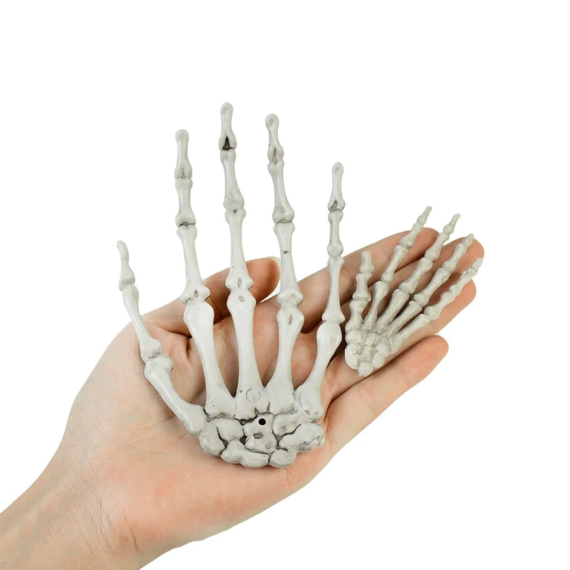 Realistic Resin Skeleton Hands Halloween Haunted House Props Halloween Skeleton Props Babs