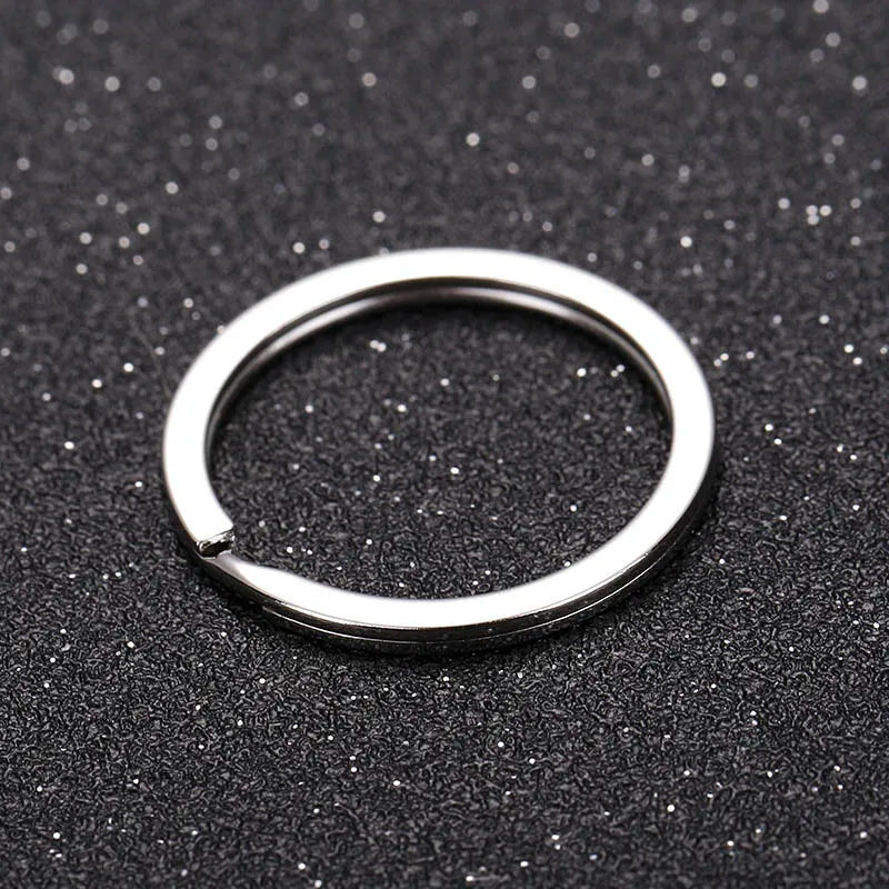 20pcs Split Key Rings 1.5x25mm – DIY Keychain & Jewelry Making Split Key Rings Babs