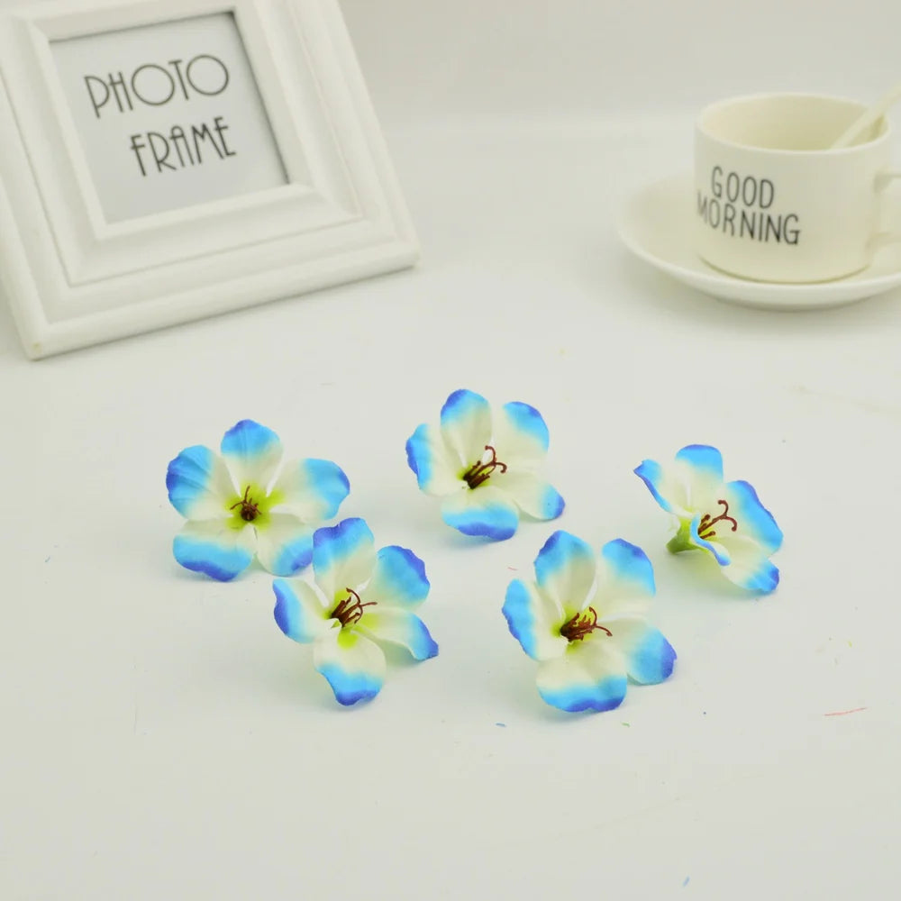 20 Pcs Silk Artificial Flowers for Wedding, Wreaths & Home Décor Artificial Silk Flowers Babs