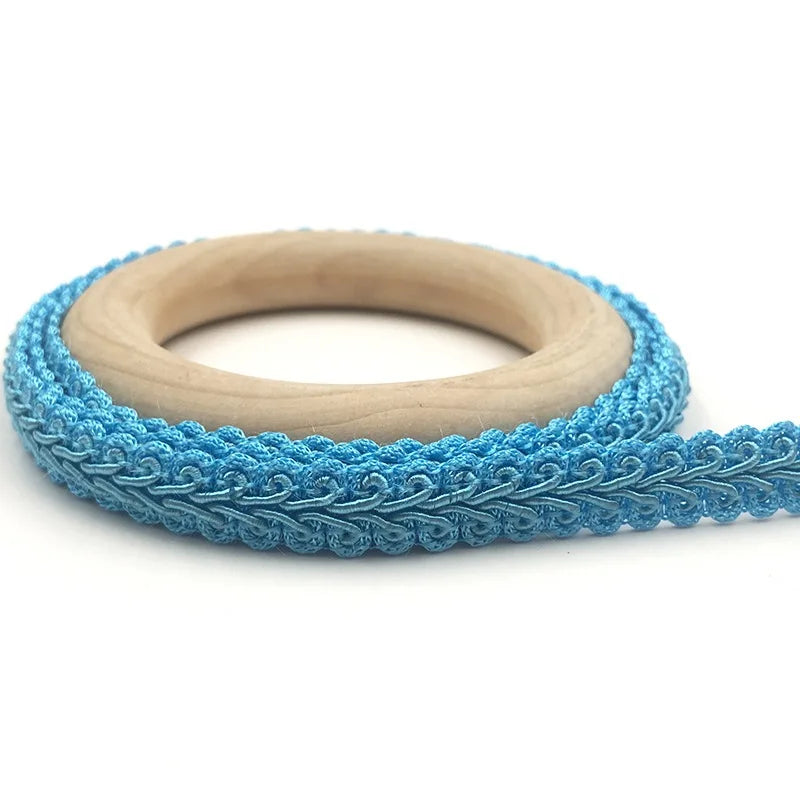 5M Centipede Braided Cotton Lace Trim 12mm – DIY Sewing Ribbon Lace Trim Ribbon Babs