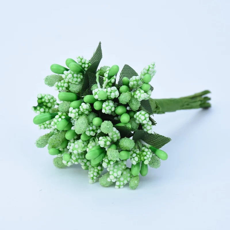 12 Pcs Resin Artificial Flower Stamens – Wreaths & Scrapbooking Artificial Flower Stamens Babs 17