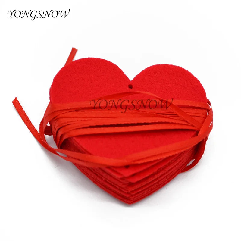 16 Heart LOVE Garland – DIY Wedding & Party Décor Party Garland Babs 7x7cm