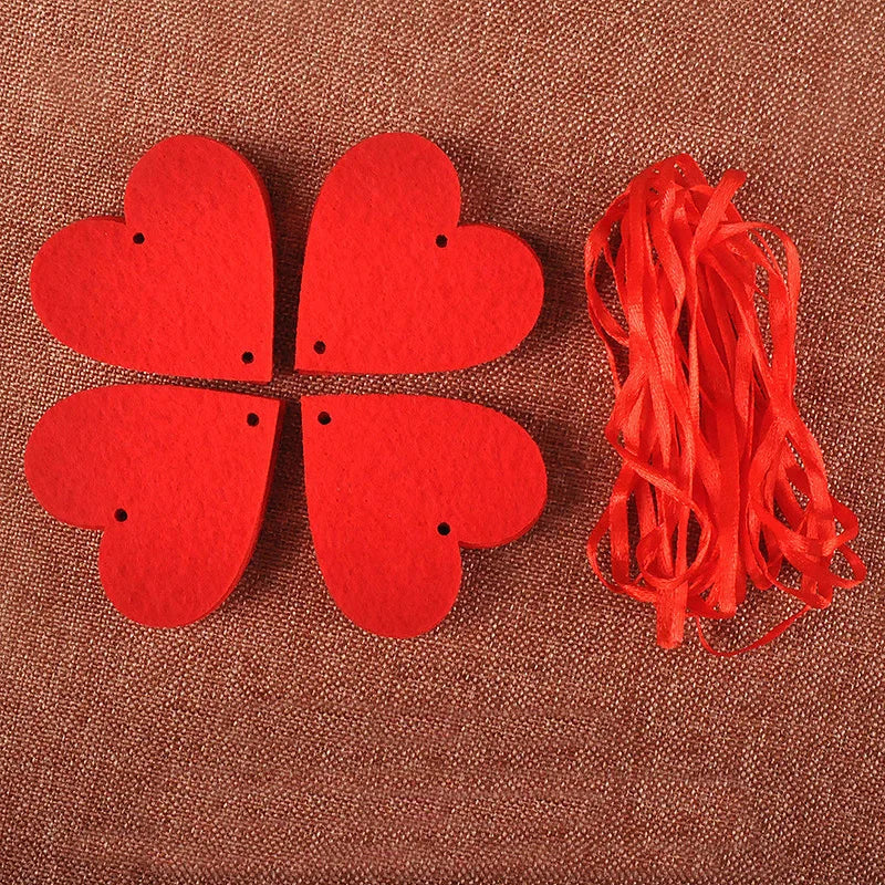 16 Heart LOVE Garland – DIY Wedding & Party Décor Party Garland Babs
