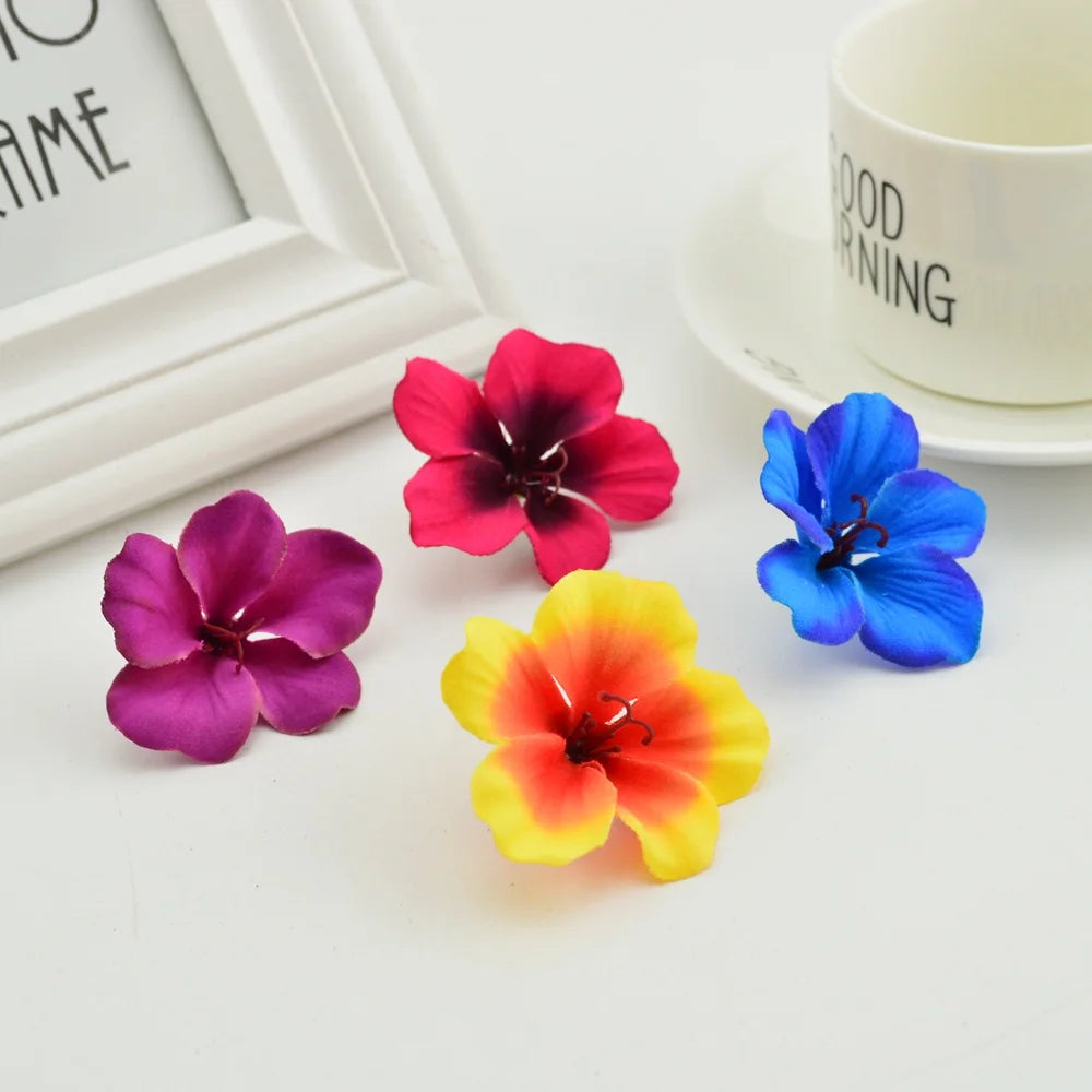 20 Pcs Silk Artificial Flowers for Wedding, Wreaths & Home Décor Artificial Silk Flowers Babs