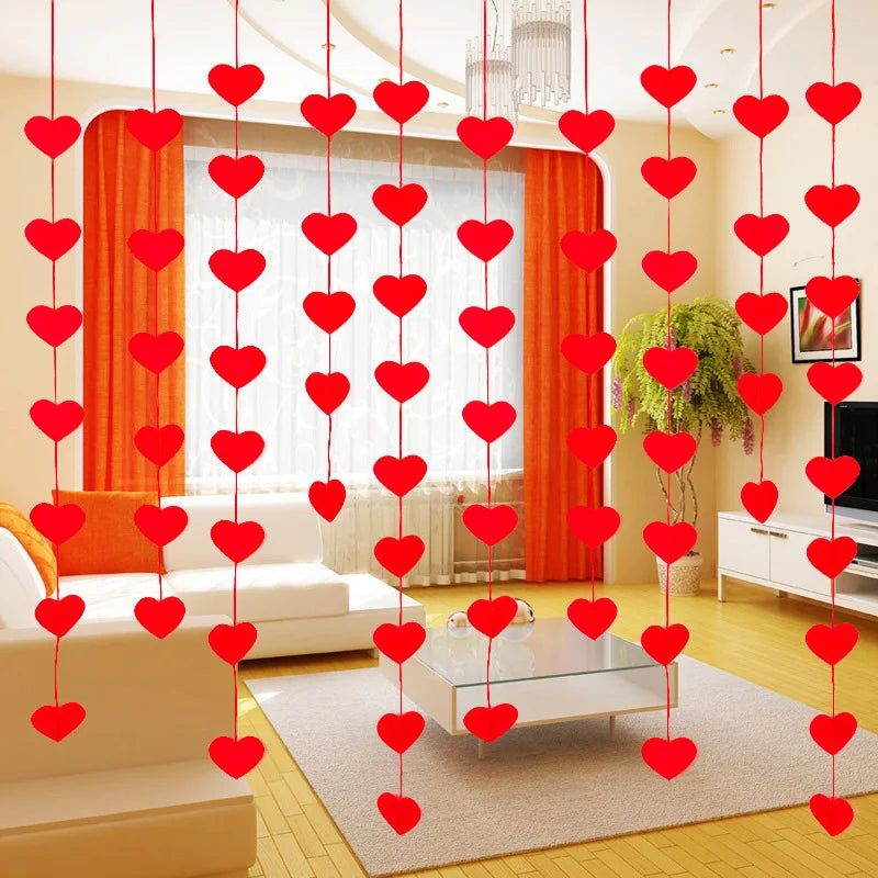 16 Heart LOVE Garland – DIY Wedding & Party Décor Party Garland Babs