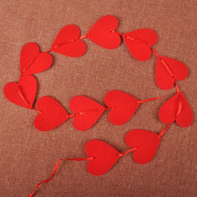 16 Heart LOVE Garland – DIY Wedding & Party Décor Party Garland Babs