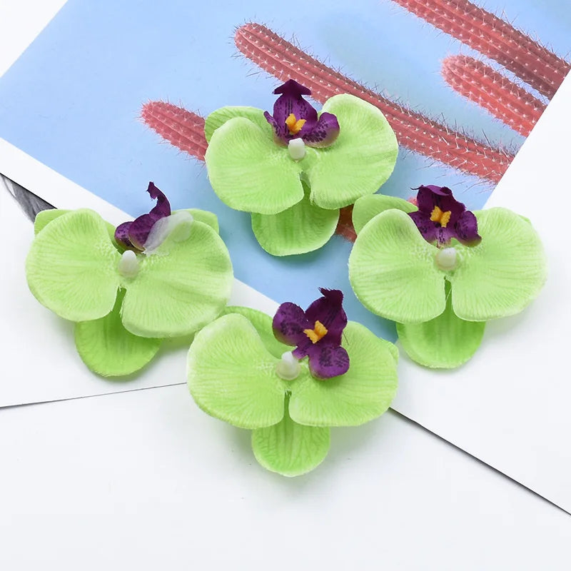 Silk Butterfly Orchid Artificial Flowers 20/50 Pcs – DIY & Wedding Artificial Silk Flowers Babs 3 20 Pieces